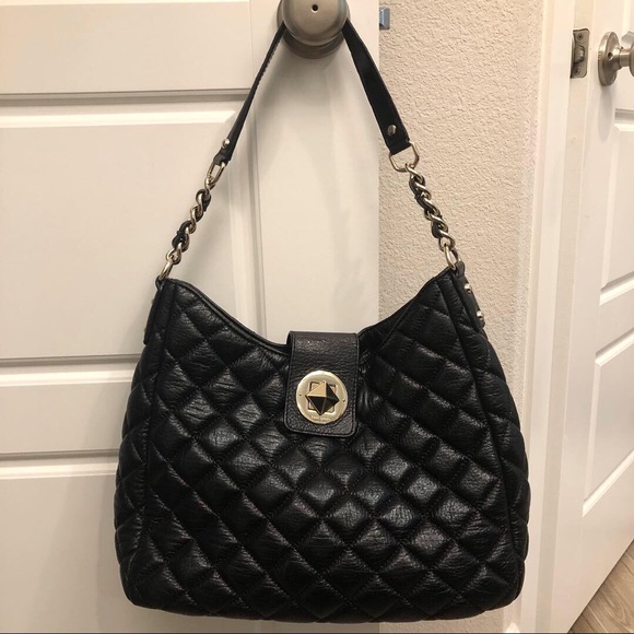 kate spade Handbags - Kate Spade quilted luxury black handbag